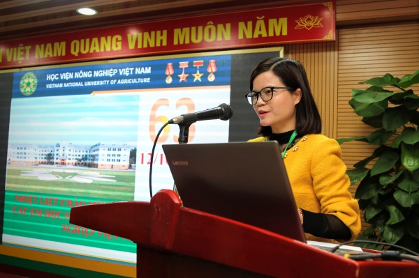 ThS. Đỗ Thị Kim Hương giới thiệu về Học viện