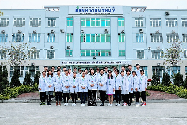 Toàn cảnh Bệnh viện Thú y