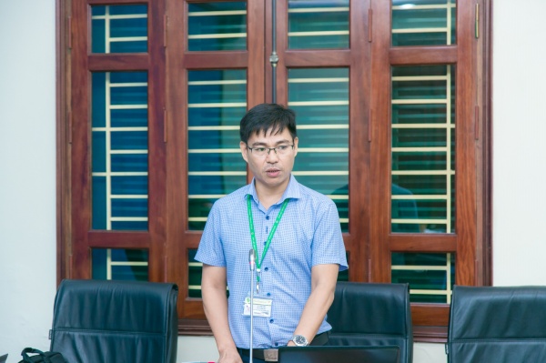 TS. Trần Hiệp – Phó Trưởng ban Khoa học và Công nghệ trình bày báo cáo đề án tổng thể phát triển nông lâm nghiệp cho tỉnh Tuyên Quang