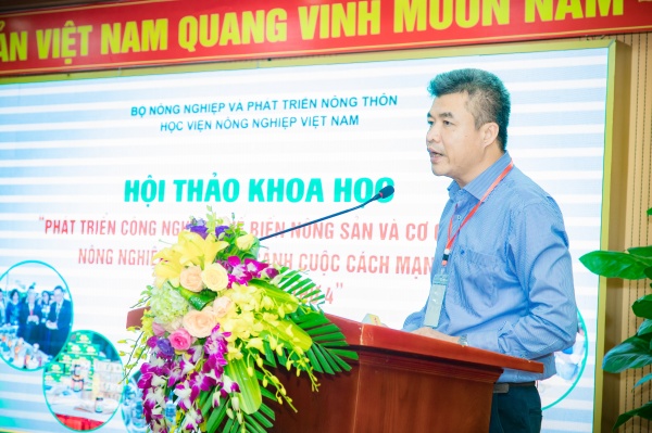 GS.TS. Phạm Văn Cường – Phó Giám đốc Học viện phát biểu tại Hội thảo 