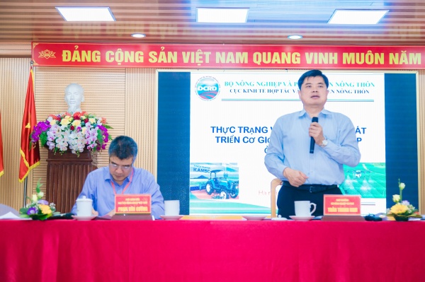 Thứ trưởng Bộ Nông nghiệp và PTNT Trần Thanh Nam phát biểu kết luận Hội thảo